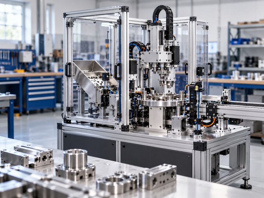 Illustrative custom automation cell